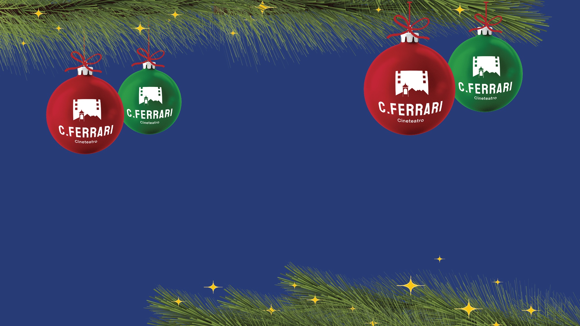Auguri di Buone Feste dal Cineteatro C. Ferrari!
