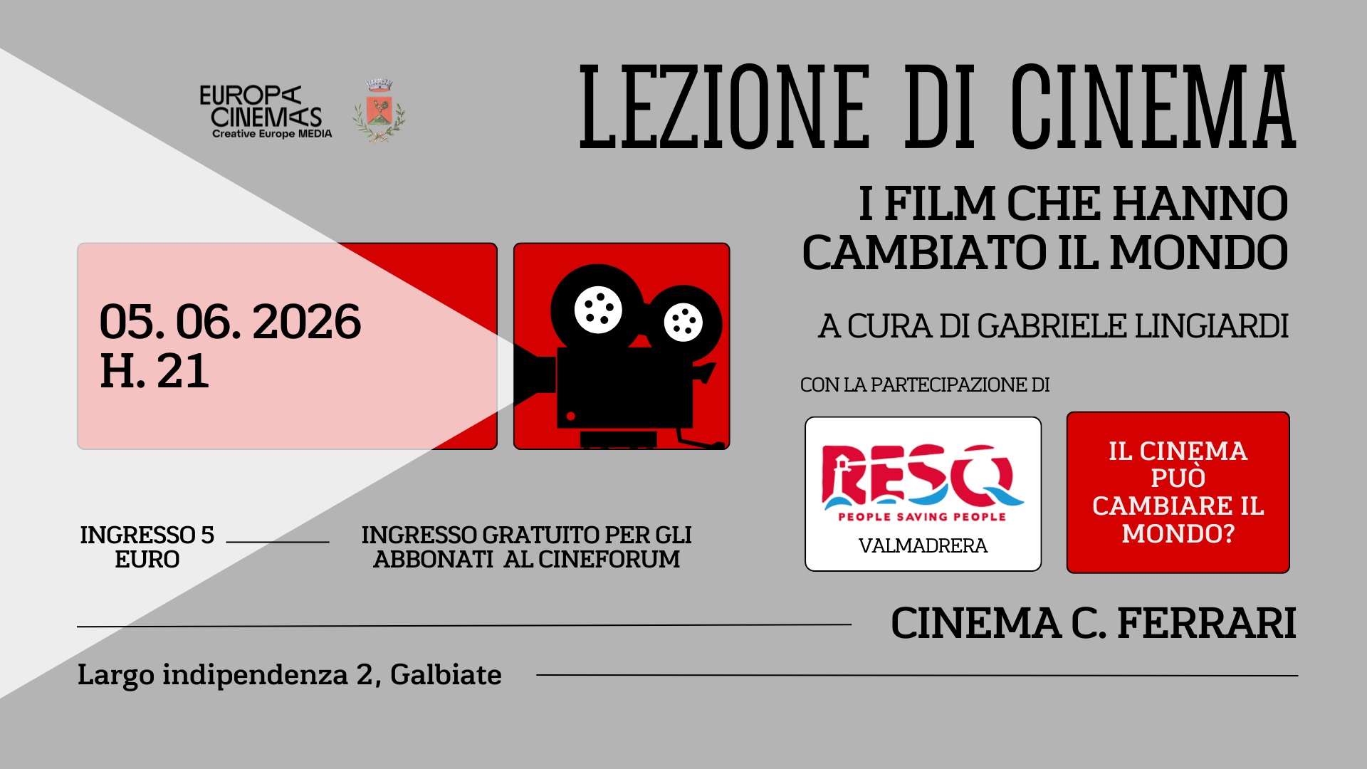 Quali sono i film che hanno cambiato il mondo?